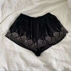 Bohemian Printed Mini Shorts | Size L